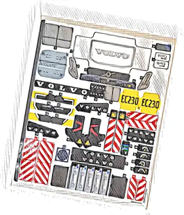 Sticker Sheet for Set 42175 - (10105331/6462844)