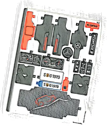 Sticker Sheet for Set 42177 - (10105333/6462846)