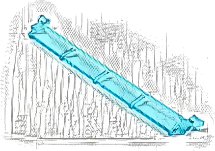 Garage Roller Door Section without Handle