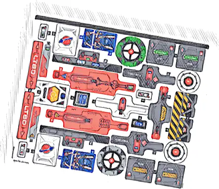 Sticker Sheet for Set 42180 - (10108714/6487219)