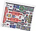 Część LEGO® 42180stk01 Arkusz naklejek do zestawu 42180 - (10108714/6487219)