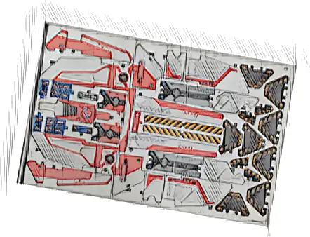 Sticker Sheet for Set 42181, Sheet 1 - (10105337/6462850)