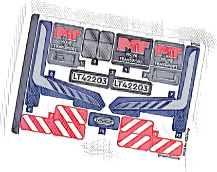 Sticker Sheet for Set 42203 - (10110647/6522699)