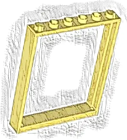 Window 1 x 6 x 6 Flat Front
