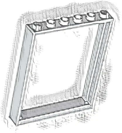 Window 1 x 6 x 6 Flat Front