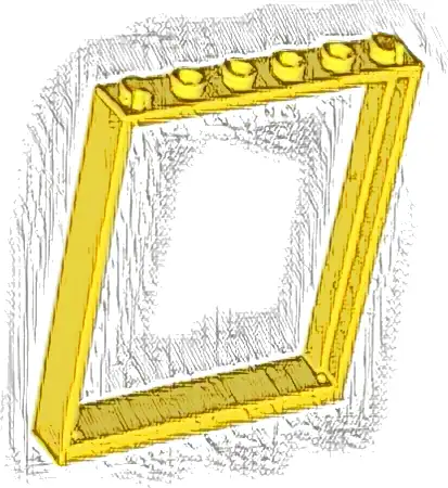 Window 1 x 6 x 6 Flat Front