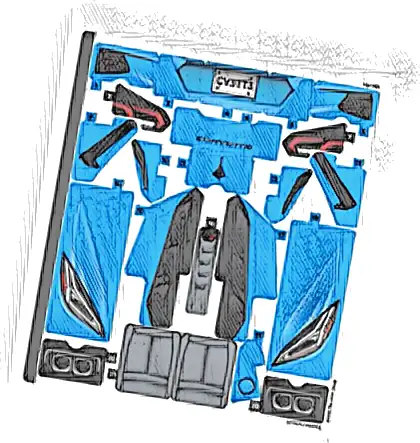 Sticker Sheet for Set 42217 - (10114474/6563702)