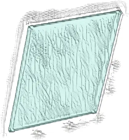 Glass for Window 1 x 6 x 6 Flat Front