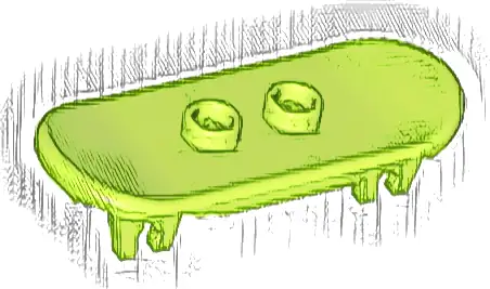 Minifigure, Utensil Skateboard Deck