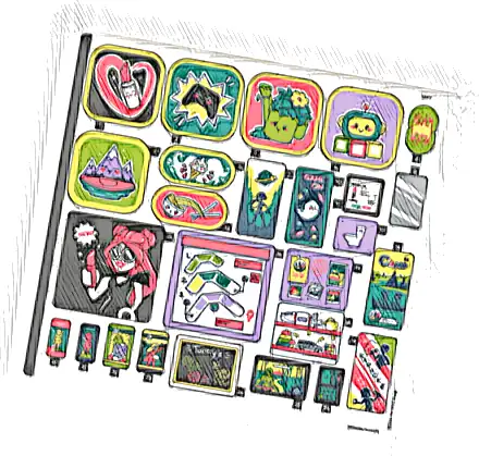 Sticker Sheet for Set 42604 - (10106056/6466620)