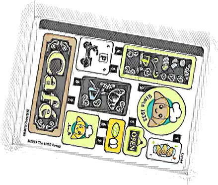 Sticker Sheet for Set 42618 - (10107402/6478183)