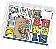 Część LEGO® 42663stk01 Arkusz naklejek do zestawu 42663 - (10110449/6521000)