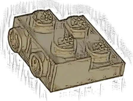 Plate, Modified 2 x 2 x 2/3 with 2 Studs on Side - Hollow Bottom Tube
