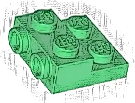 Plate, Modified 2 x 2 x 2/3 with 2 Studs on Side - Hollow Bottom Tube
