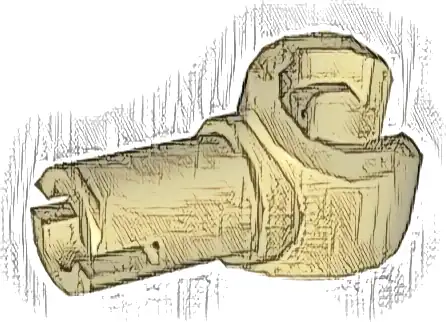 Hand Large with Technic Pin