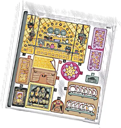 Sticker Sheet for Set 43245, Sheet 1 - (10107816/6482018)