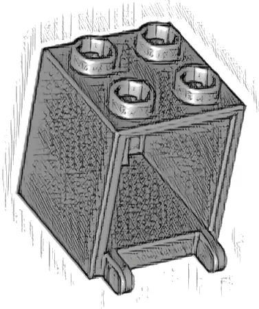 Container, Box 2 x 2 x 2