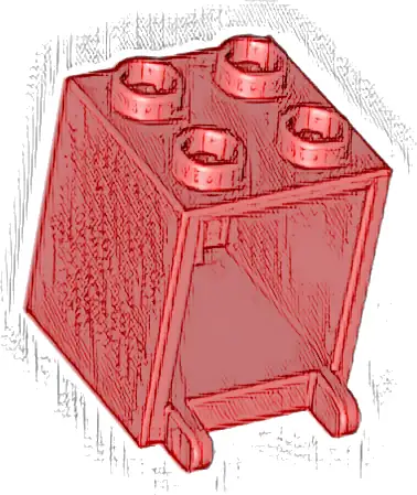 Container, Box 2 x 2 x 2