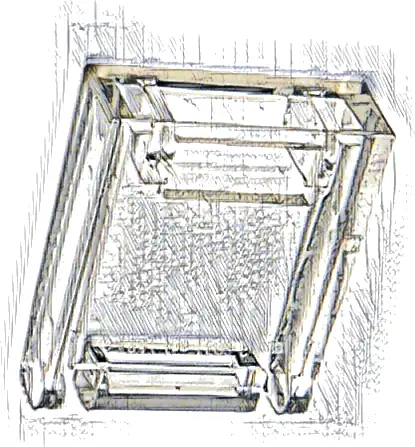 Container, Box 2 x 2 x 2 Door with Slot