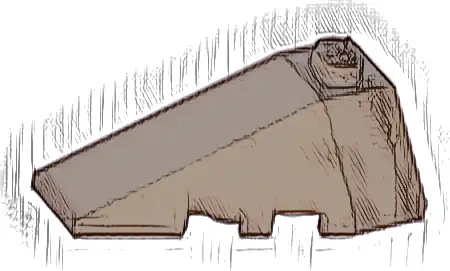 Wedge 4 x 2 Triple Left