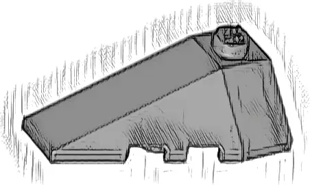 Wedge 4 x 2 Triple Left