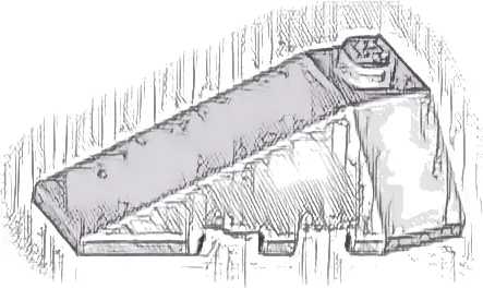 Wedge 4 x 2 Triple Left