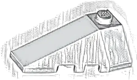 Wedge 4 x 2 Triple Left