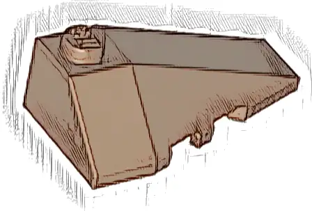 Wedge 4 x 2 Triple Right