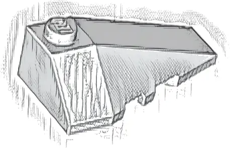 Wedge 4 x 2 Triple Right