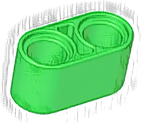 Technic, Liftarm Thick 1 x 2