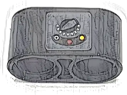 Technic, Liftarm Thick 1 x 2 with Dial, Red and Yellow Dots and White Circle Pattern Model Right Side (Sticker) - Set 42141