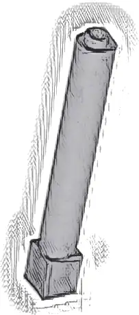 Support 1 x 1 x 6 Solid Pillar