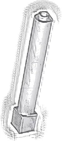 Support 1 x 1 x 6 Solid Pillar