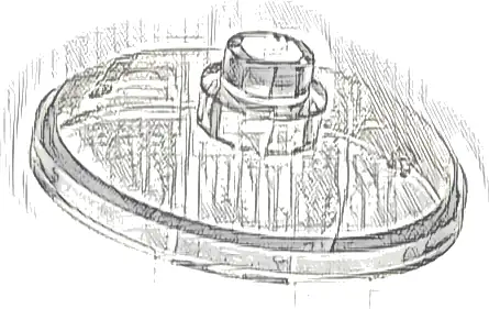 Dish 3 x 3 Inverted (Radar)
