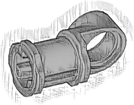 Technic, Axle and Pin Connector Toggle Joint Smooth