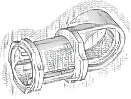 Technic, Axle and Pin Connector Toggle Joint Smooth