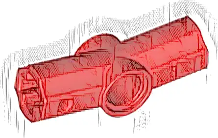 Technic, Axle and Pin Connector Angled #7 - 168.75 degrees