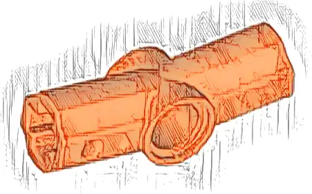 Technic, Axle and Pin Connector Angled #7 - 168.75 degrees