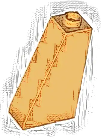 Slope 75 2 x 1 x 3 - Hollow Stud