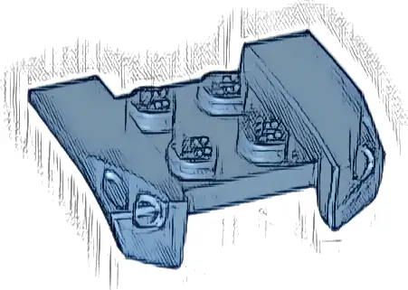 Vehicle, Mudguard 2 x 4 with Headlights Overhang