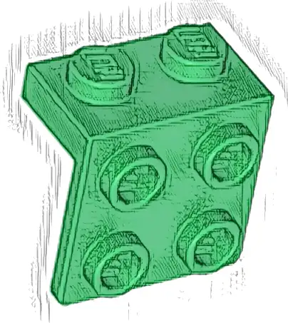 Bracket 1 x 2 - 2 x 2