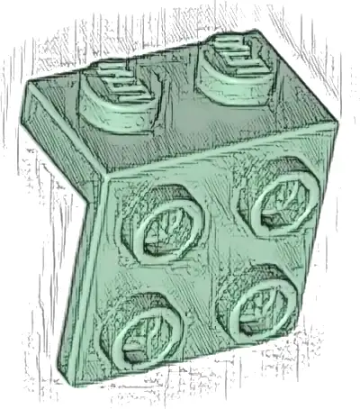 Bracket 1 x 2 - 2 x 2