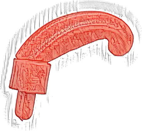 Minifigure, Plume Feather Small