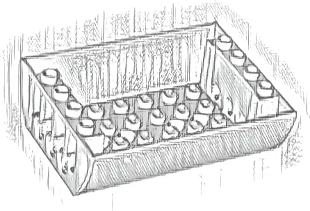 Slope, Curved 6 x 8 x 2 Inverted Double