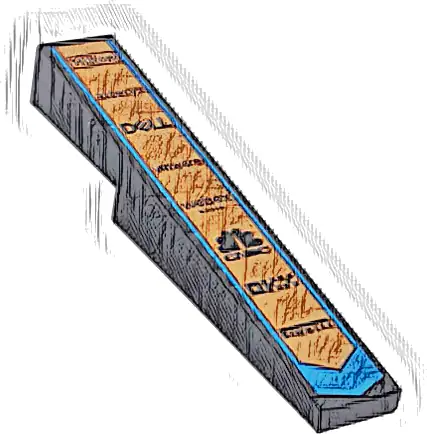 Slope 10 6 x 1 with Orange and Dark Azure Pointed Stripe and 'Hilton', 'alteryx', 'DELL', 'vmware', 'webex', 'CNBC', 'OKX' and 'PIRELLI' Logos Pattern
