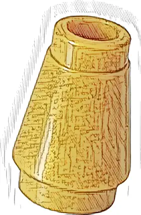 Cone 1 x 1 with Top Groove