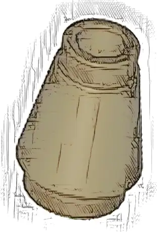 Cone 1 x 1 with Top Groove