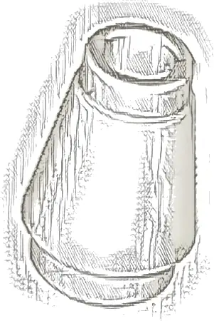 Cone 1 x 1 with Top Groove