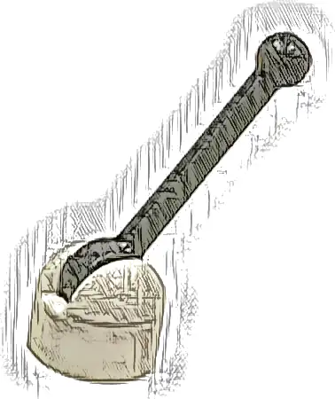 Antenna Small Base with Black Lever (4592 / 4593)