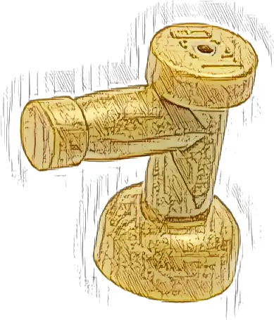 Tap 1 x 1 without Hole in Nozzle End